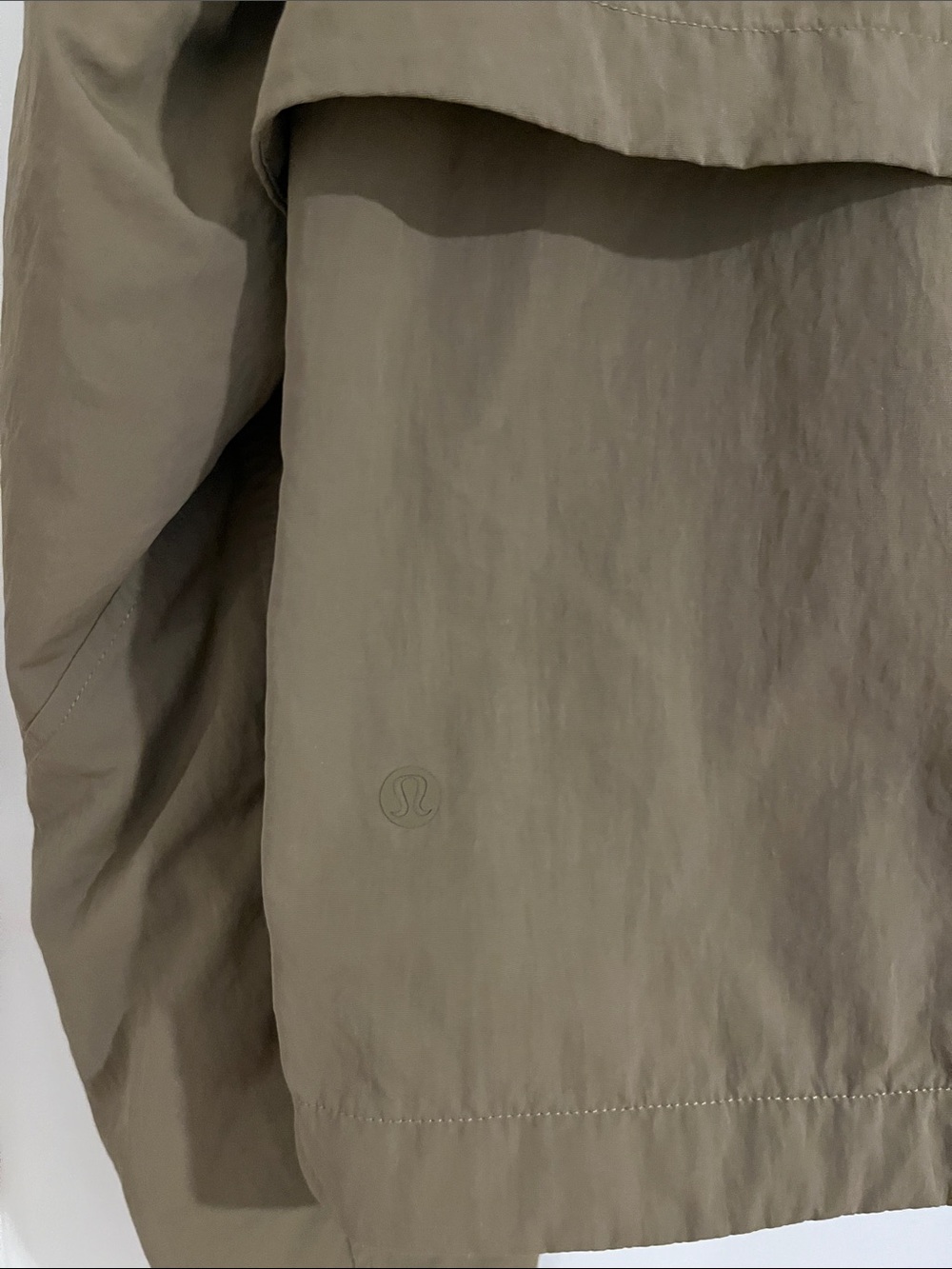 Like new Lululemon Always Effortless Jacket
Size 8 in color: artifact - Picture 7 of 15